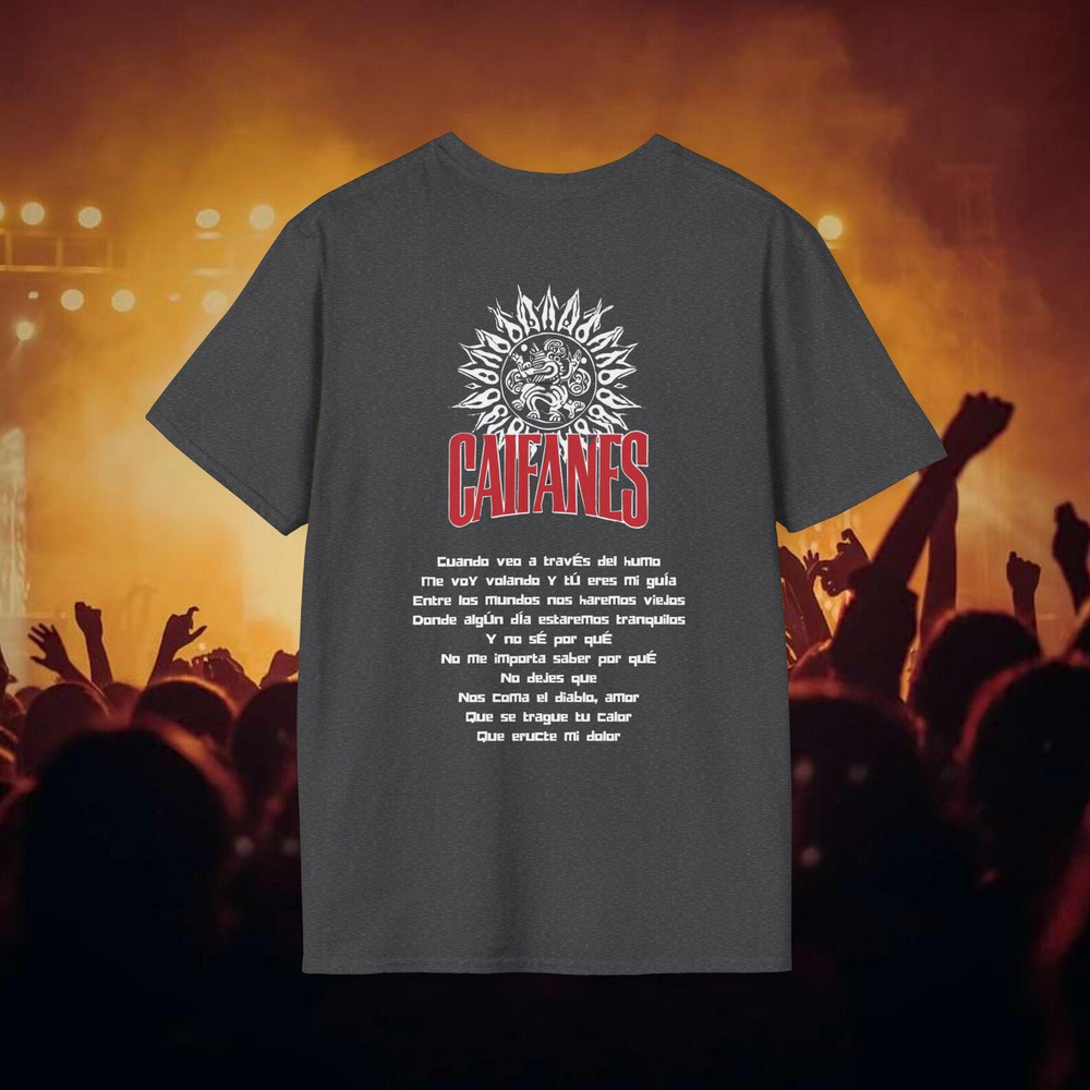Caifanes Tee Dark Heather